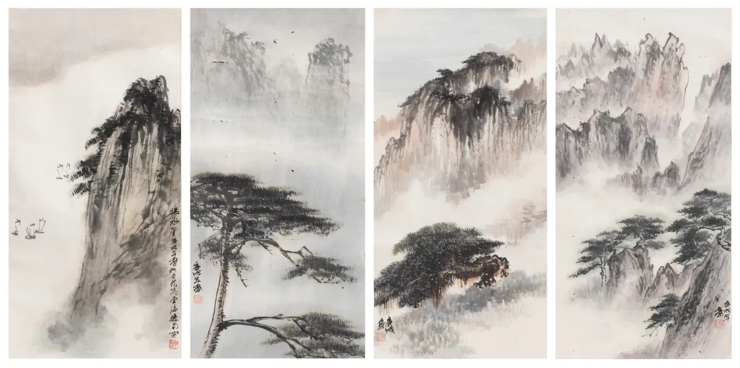 荣宝第六届网络拍卖会:中国近现代绘画专场
